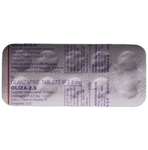 oliza 2.5mg tablet 10's